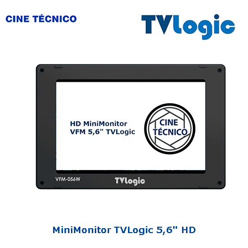 Alquiler Monitor 5,6 pulgadas TVLogic HD - Cine Técnico