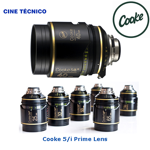 Alquiler ópticas Cooke 5/i Prime Lenses T1.4 - Cine Técnico