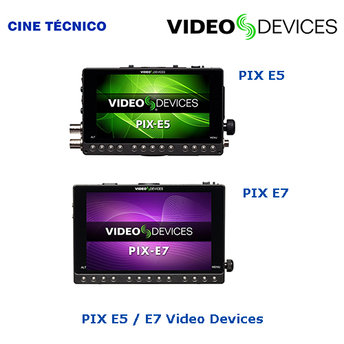 Alquiler PIX E5 / E7 Video Devices - Cine Técnico