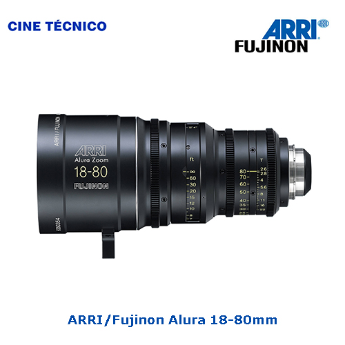 Alquiler ARRI Alura 18-80mm T2.6 - Cine Técnico