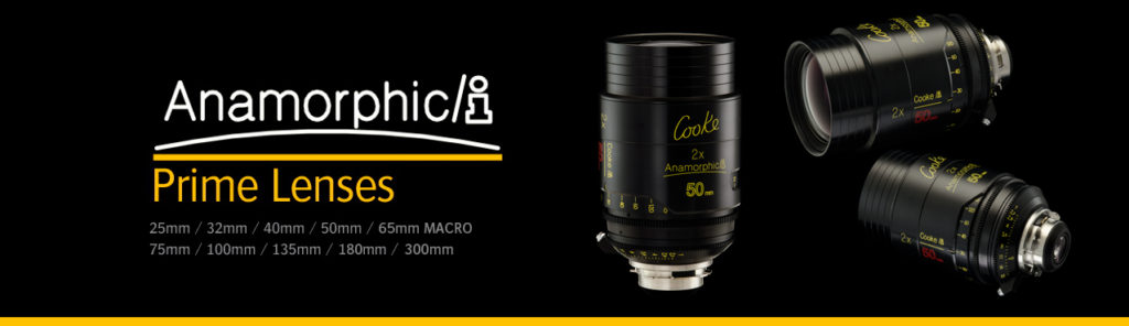 Cooke Anamorphic/i Prime Lenses