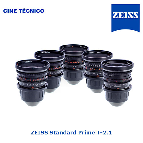 Zeiss Standard Primes lenses - Cine Técnico