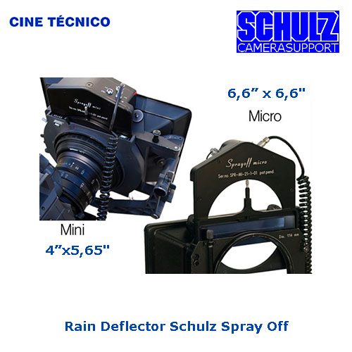 Rent Rain Deflector Schulz Spray Off - Cine Técnico