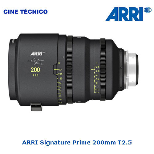 óPTICA ARRI Signature Prime 200mm T2.5