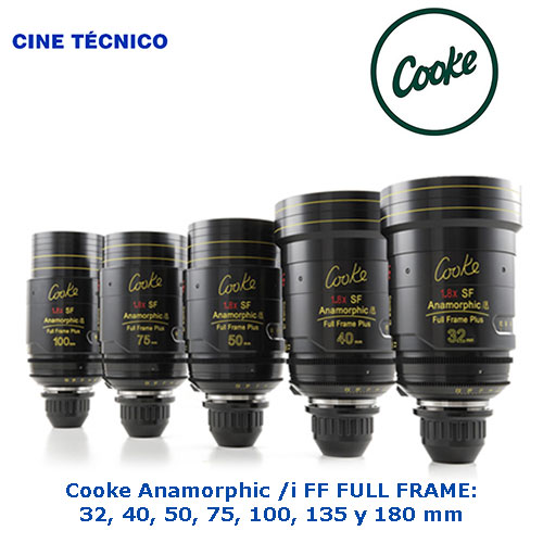 Set Cooke Anamorphic /i FF FULL FRAME - Cine Técnico