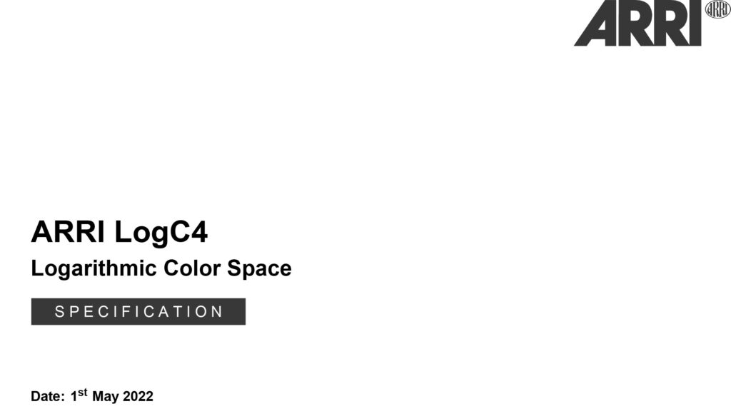 ARRI Alexa 35 Color Space Specification