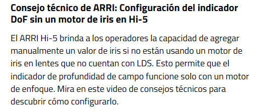 Consejo Tecnico 15 Hand Unit Hi-5-I-ARRI